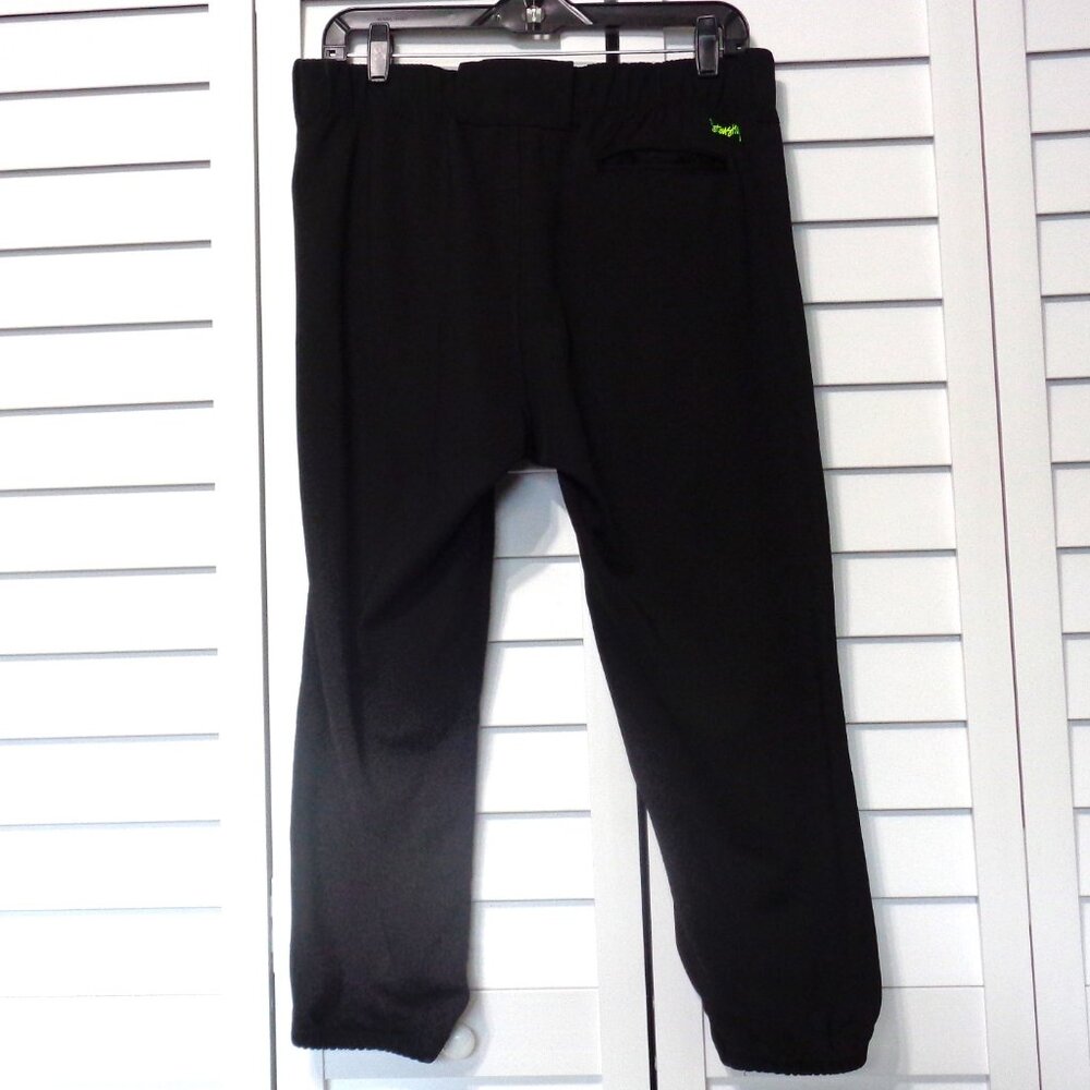 INTENSITY WOMEN'S BLACK XL DOUBLE KNEE AND SHIN PROTECTION SOFTBALL PANTS